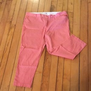 Great coral ankle pants